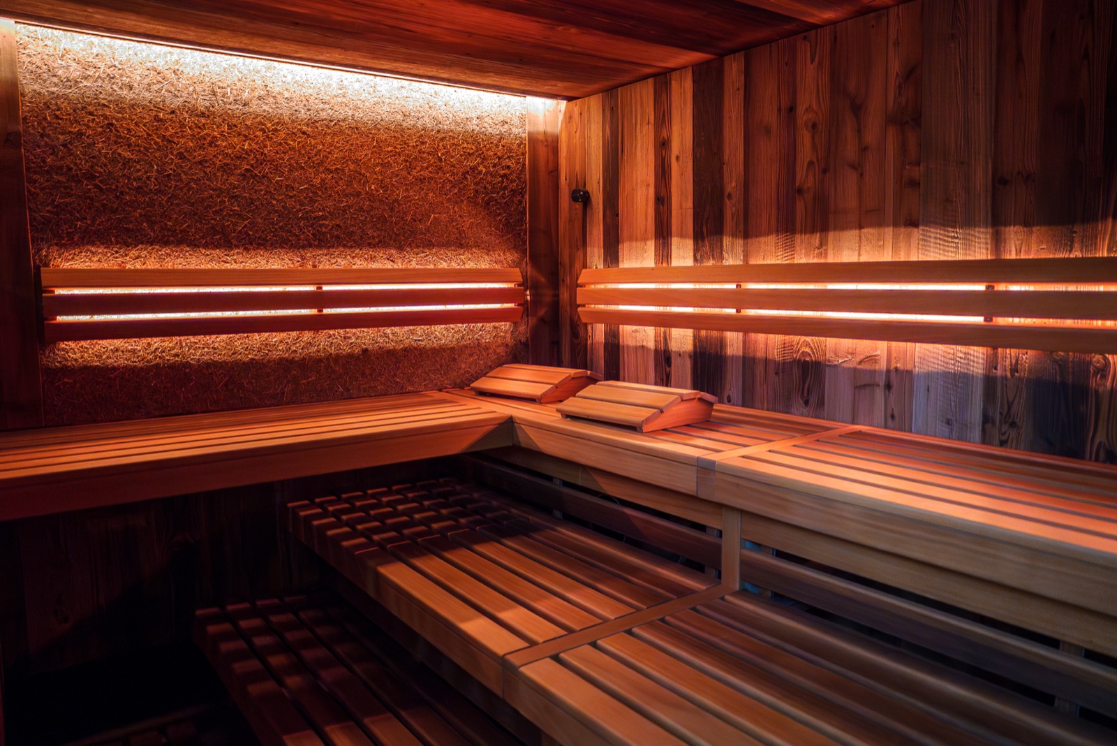 Infrared sauna at The Basin Gym Newcastle